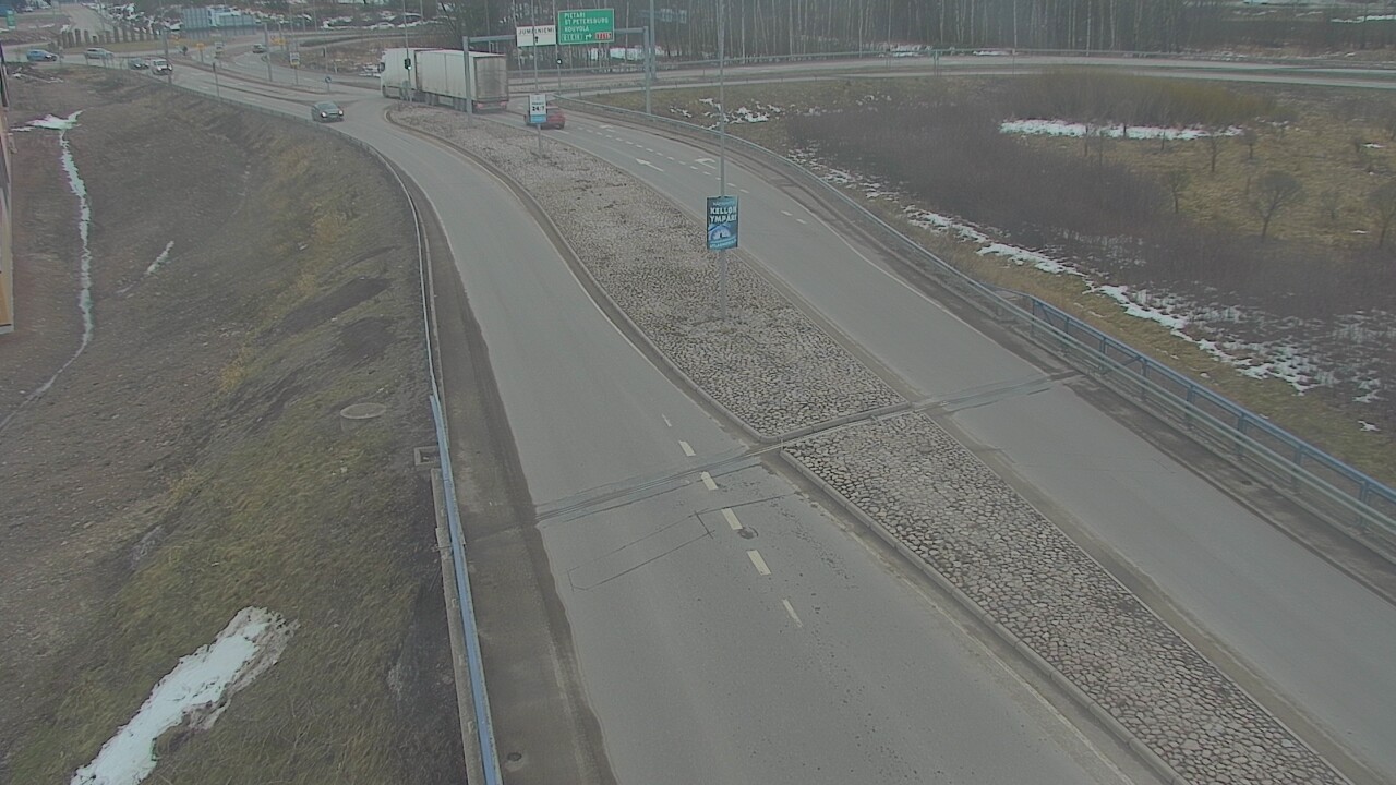 Weather Camera Image Väg 7 Kotka, Jumalniemi, Kotka, Kymenlaakso