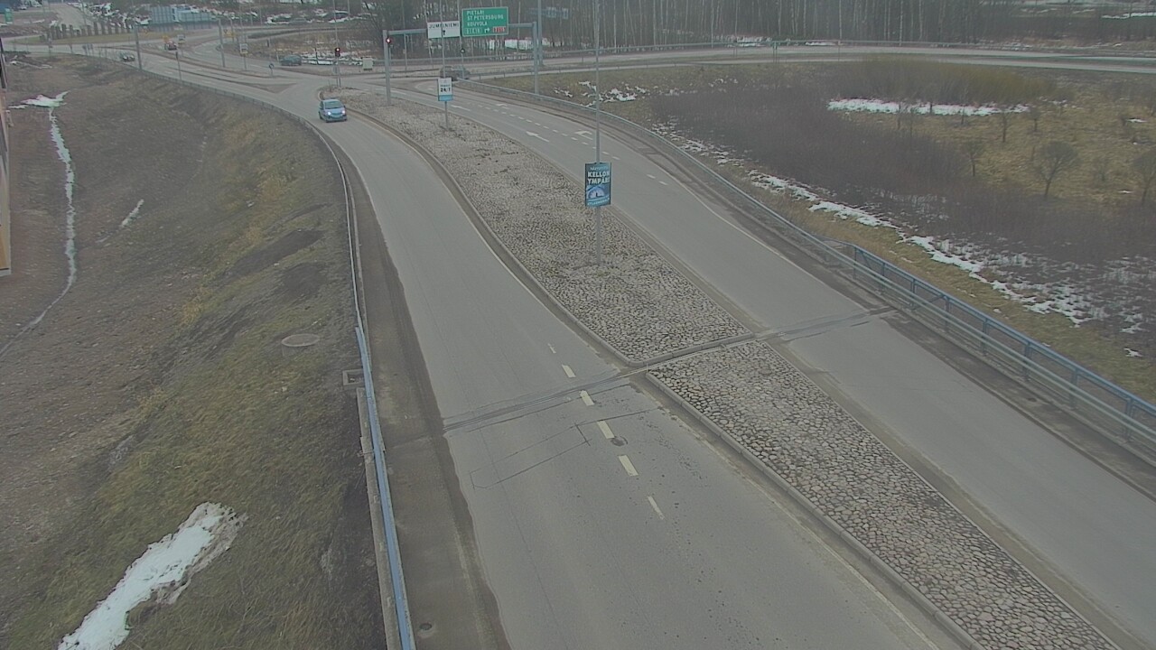 Weather Camera Image Väg 7 Kotka, Jumalniemi, Kotka, Kymenlaakso