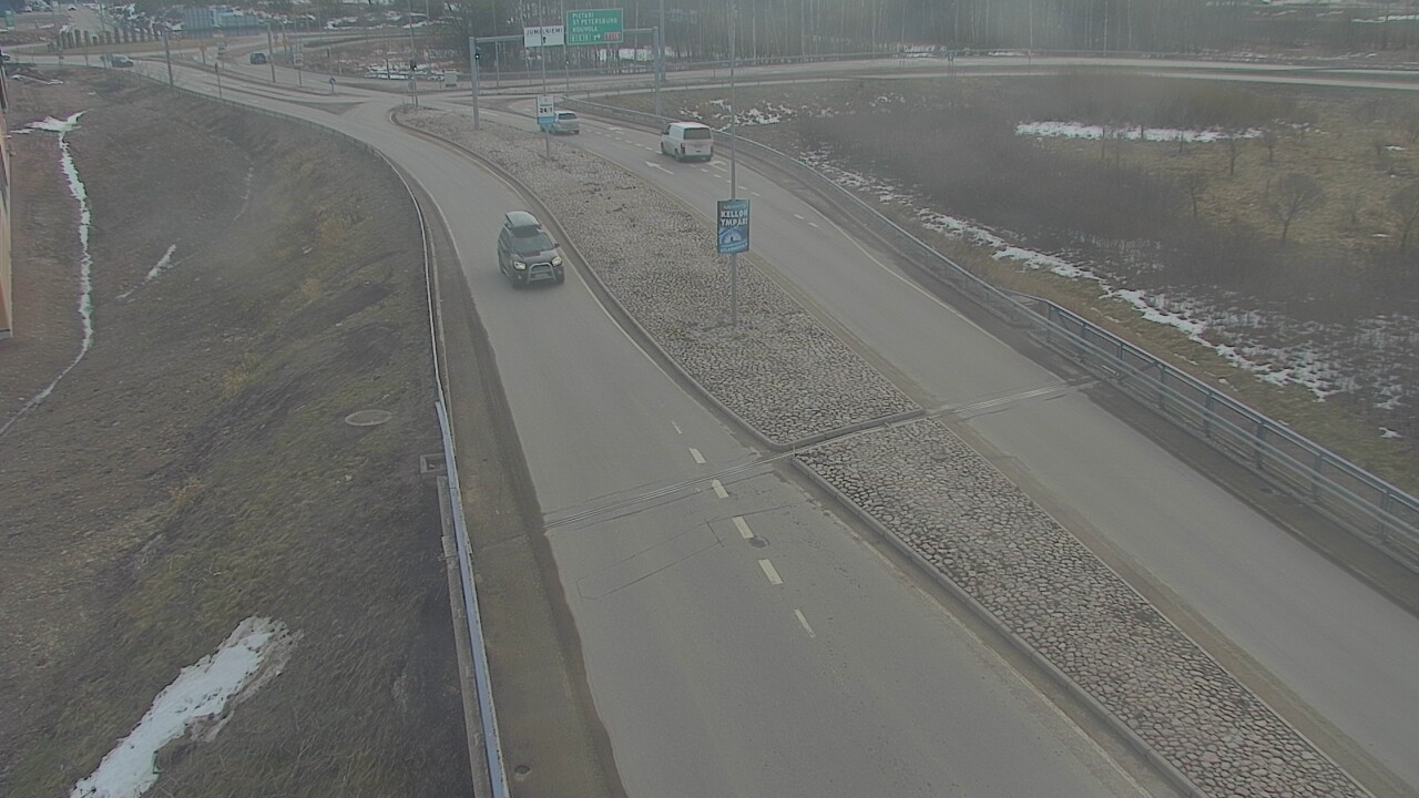 Weather Camera Image Väg 7 Kotka, Jumalniemi, Kotka, Kymenlaakso