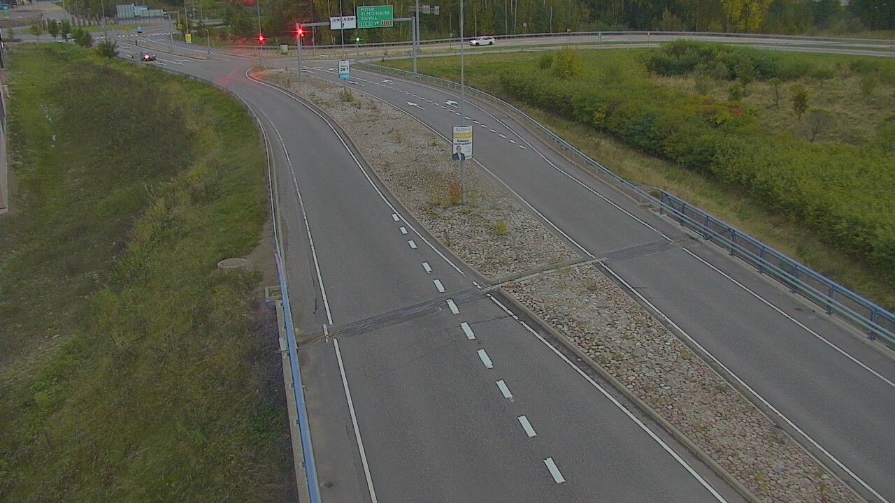 Weather Camera Image Väg 7 Kotka, Jumalniemi, Kotka, Kymenlaakso