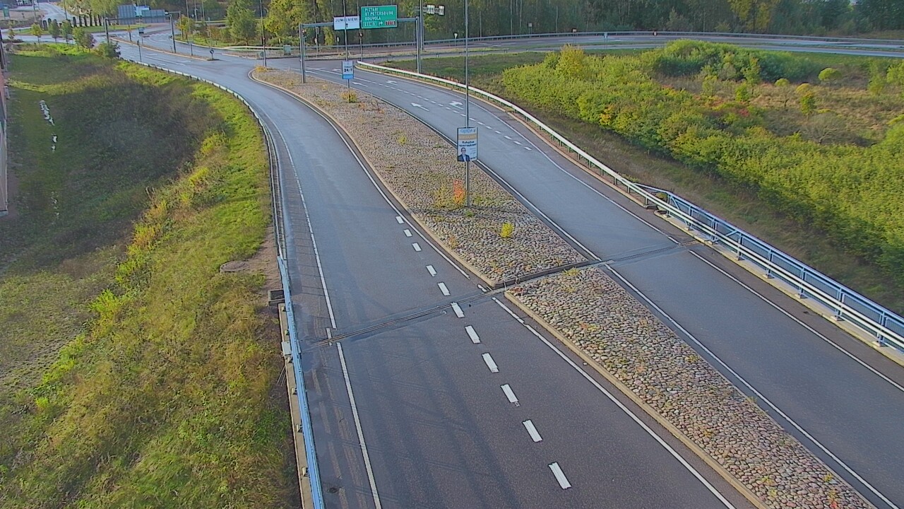 Weather Camera Image Väg 7 Kotka, Jumalniemi, Kotka, Kymenlaakso