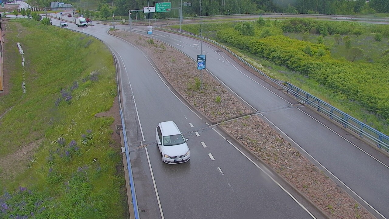 Weather Camera Image Väg 7 Kotka, Jumalniemi, Kotka, Kymenlaakso