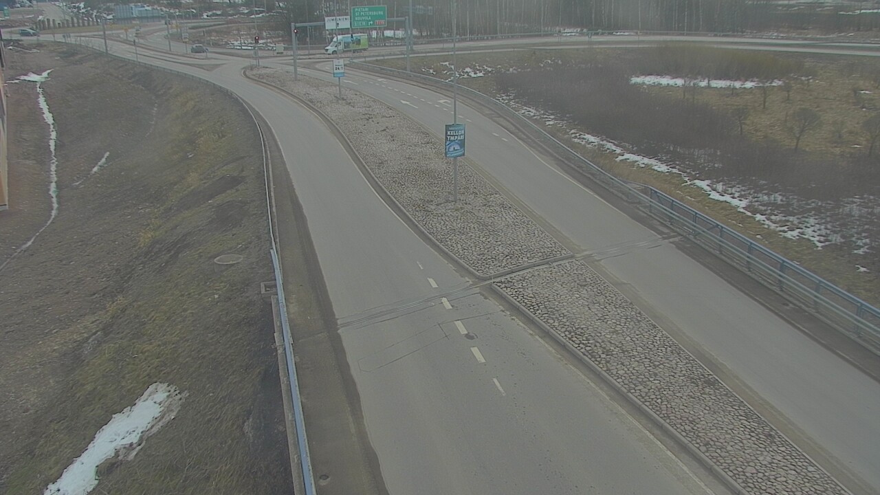 Weather Camera Image Väg 7 Kotka, Jumalniemi, Kotka, Kymenlaakso