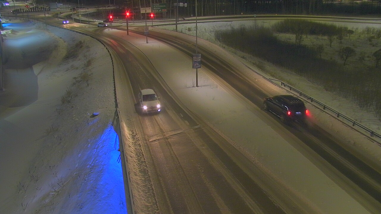 Weather Camera Image Väg 7 Kotka, Jumalniemi, Kotka, Kymenlaakso