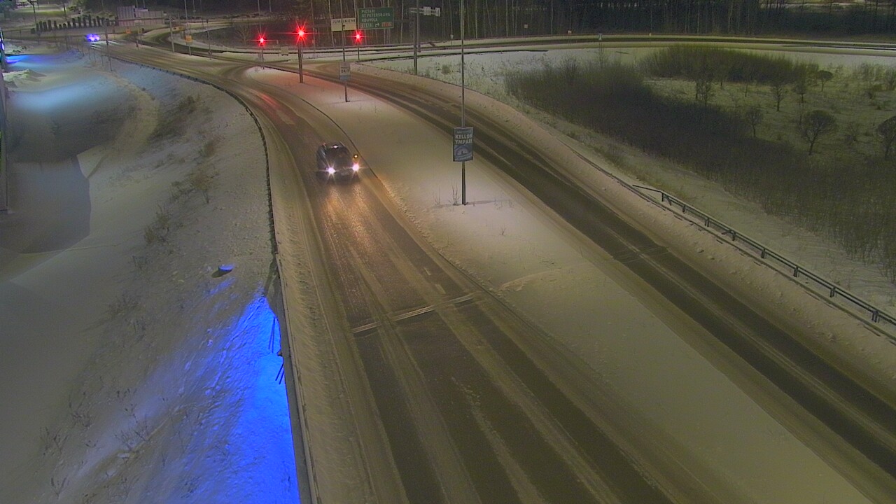 Weather Camera Image Väg 7 Kotka, Jumalniemi, Kotka, Kymenlaakso