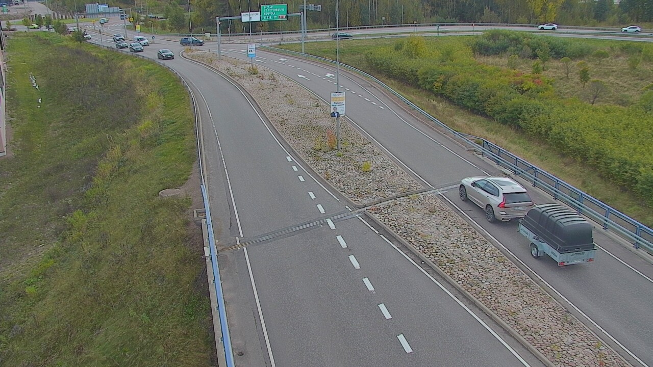 Weather Camera Image Väg 7 Kotka, Jumalniemi, Kotka, Kymenlaakso