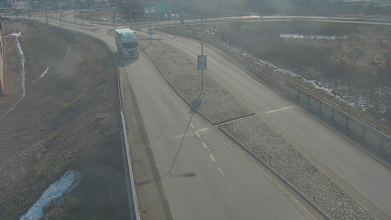 Weather Camera Image Väg 7 Kotka, Jumalniemi, Kotka, Kymenlaakso