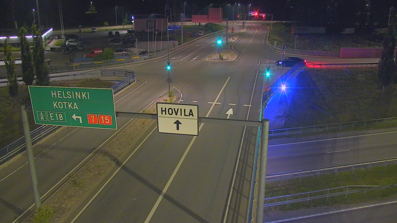 Weather Camera Image Väg 7 Kotka, Jumalniemi, Kotka, Kymenlaakso