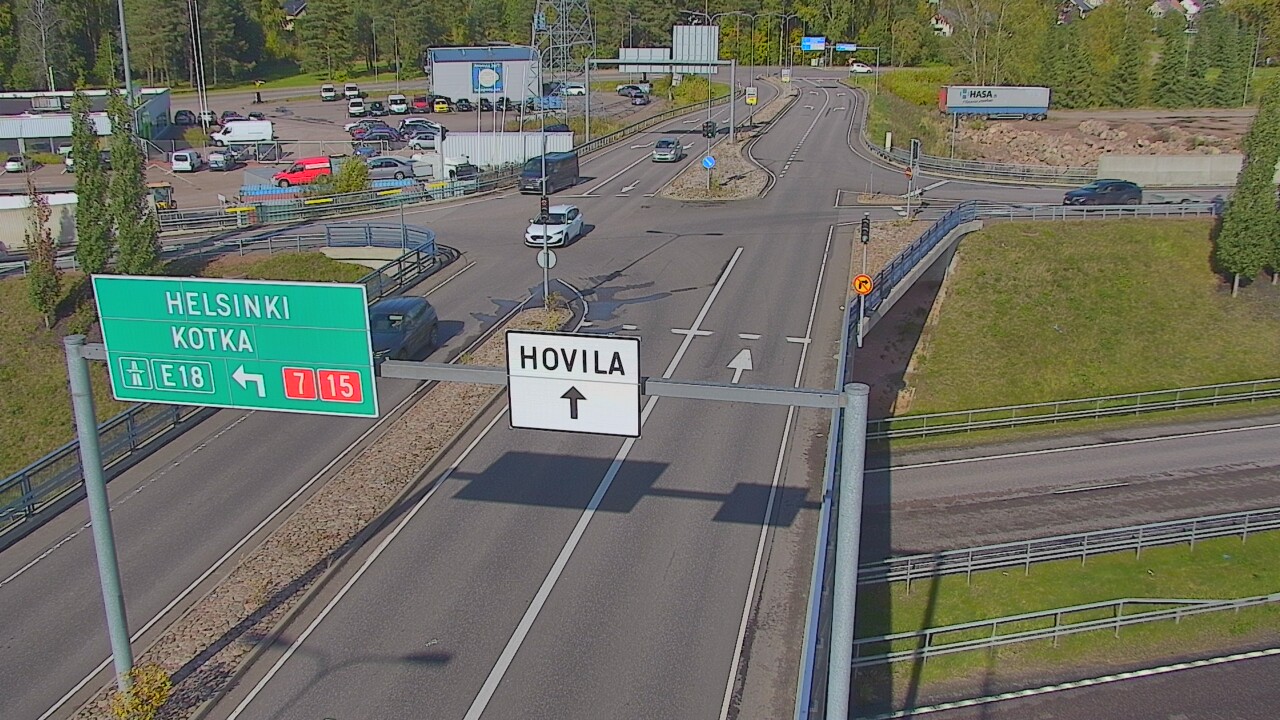 Weather Camera Image Road 7 Kotka, Jumalniemi, Kotka, Kymenlaakso
