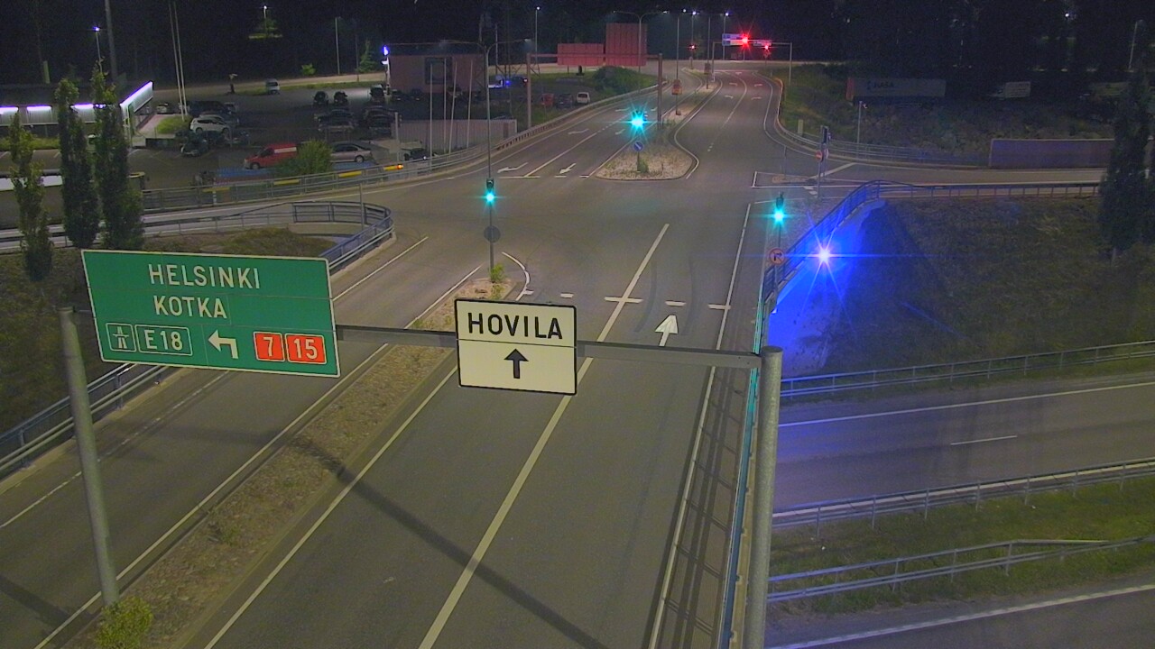 Weather Camera Image Väg 7 Kotka, Jumalniemi, Kotka, Kymenlaakso