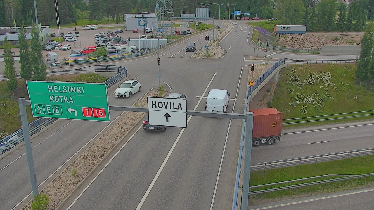 Kelikamerat Kuva Tie 7 Kotka, Jumalniemi, Kotka, Kymenlaakso