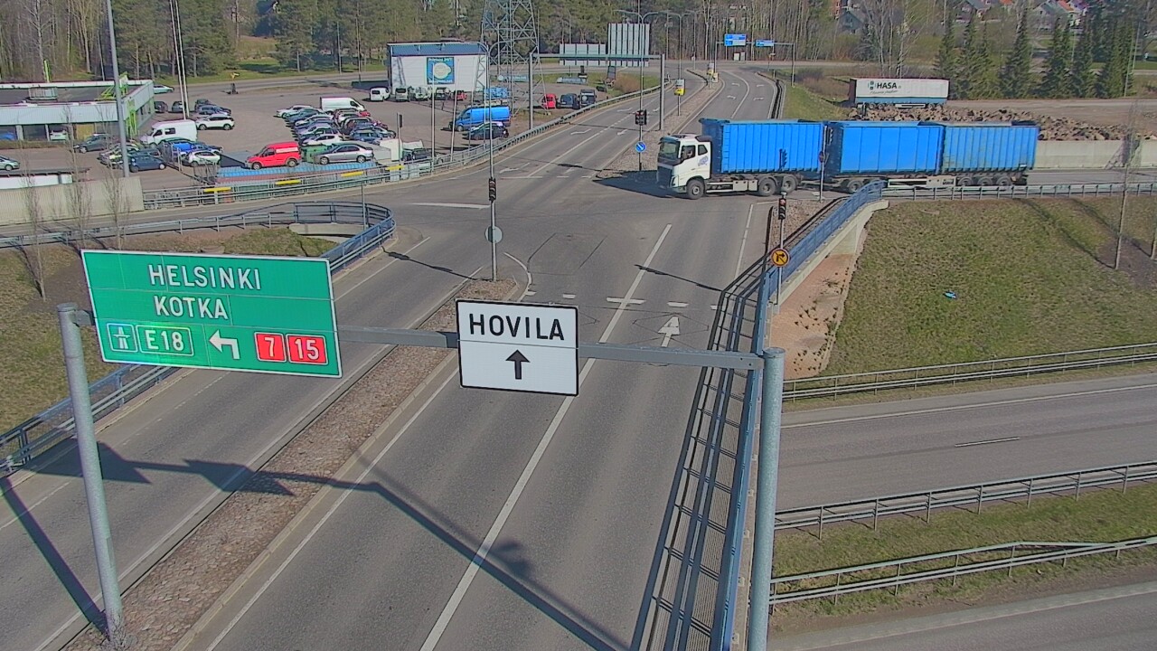 Weather Camera Image Road 7 Kotka, Jumalniemi, Kotka, Kymenlaakso