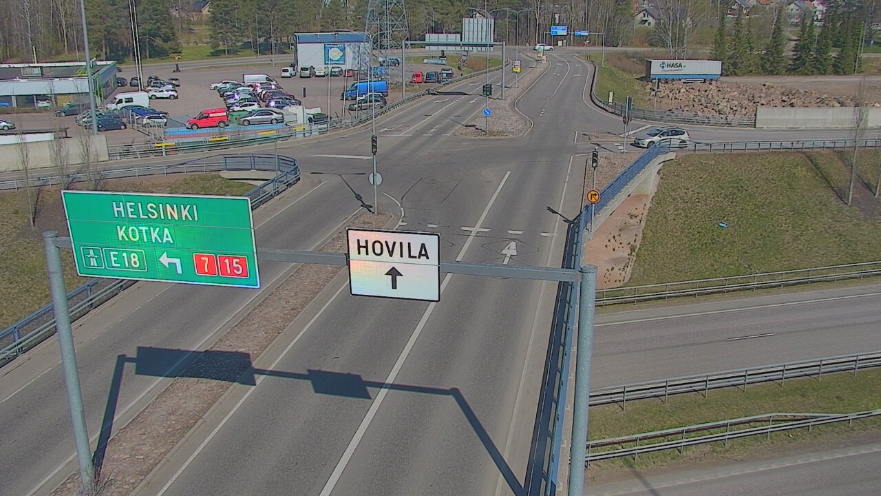 Weather Camera Image Road 7 Kotka, Jumalniemi, Kotka, Kymenlaakso