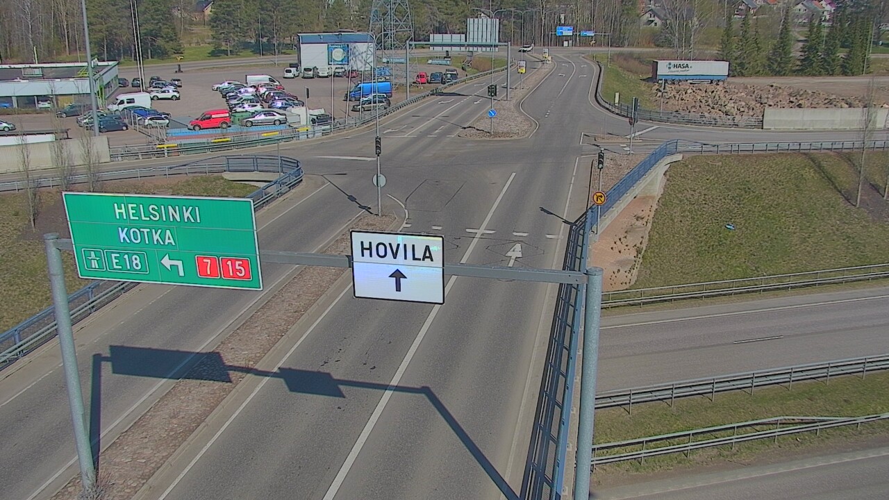 Weather Camera Image Road 7 Kotka, Jumalniemi, Kotka, Kymenlaakso
