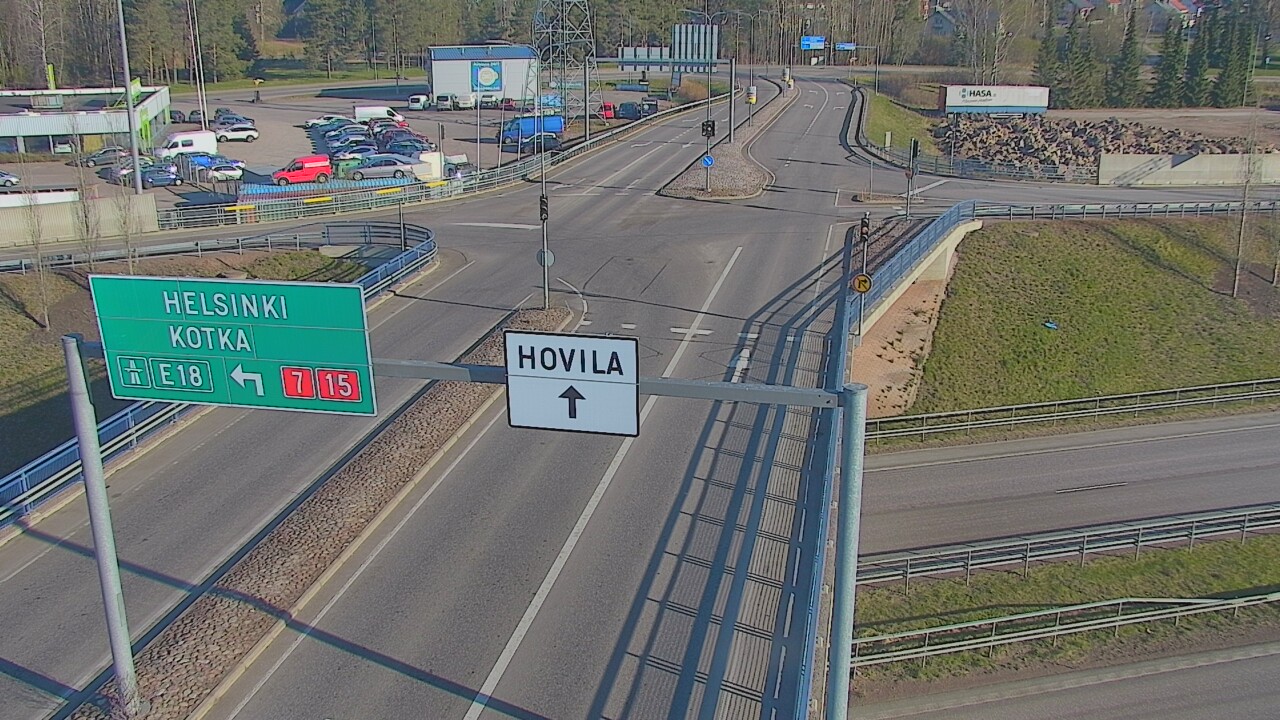 Weather Camera Image Road 7 Kotka, Jumalniemi, Kotka, Kymenlaakso