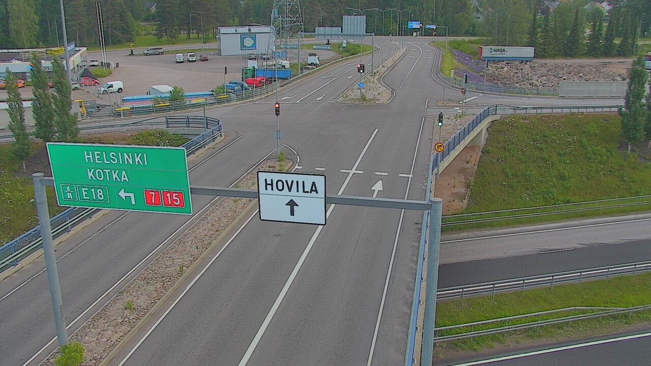 Weather Camera Image Road 7 Kotka, Jumalniemi, Kotka, Kymenlaakso