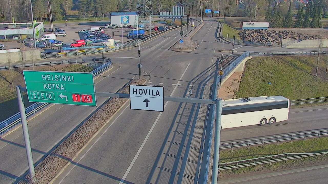 Weather Camera Image Road 7 Kotka, Jumalniemi, Kotka, Kymenlaakso