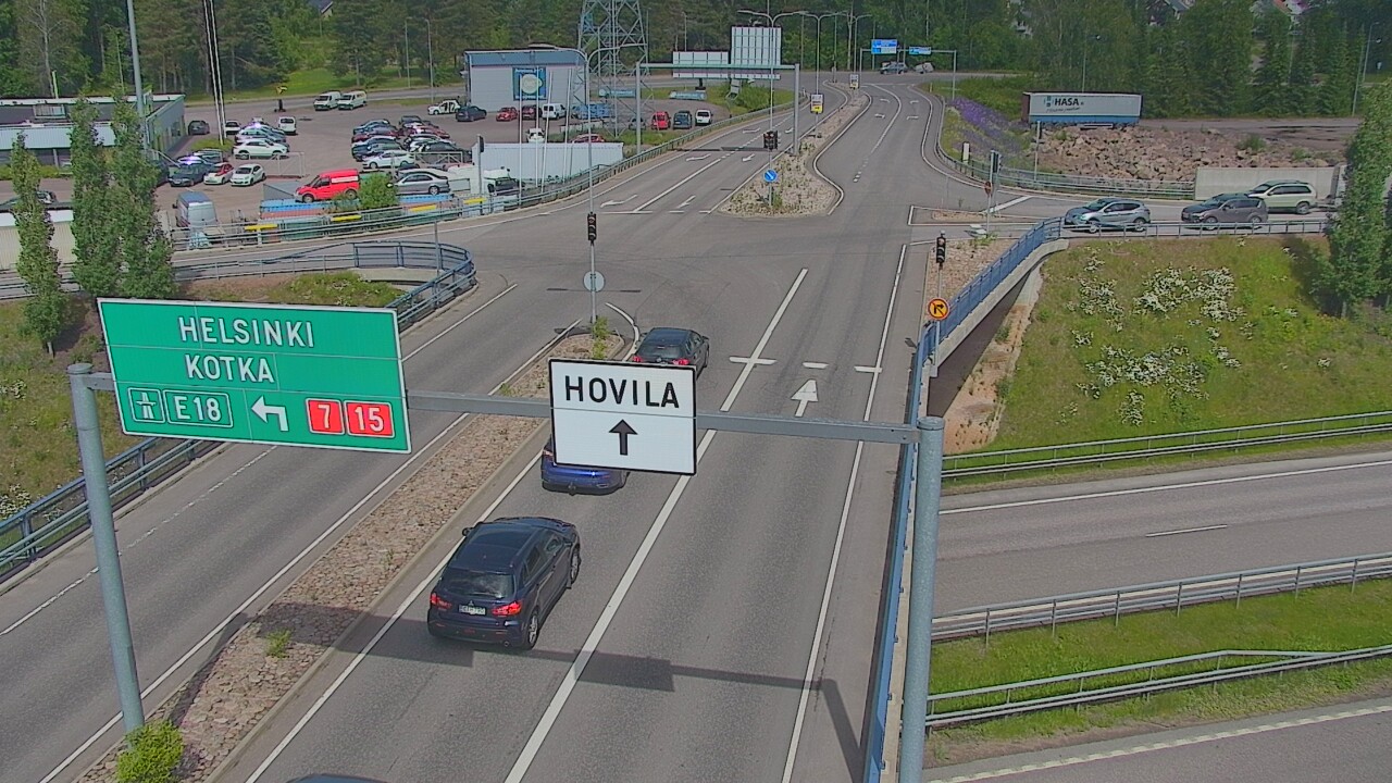 Kelikamerat Kuva Tie 7 Kotka, Jumalniemi, Kotka, Kymenlaakso