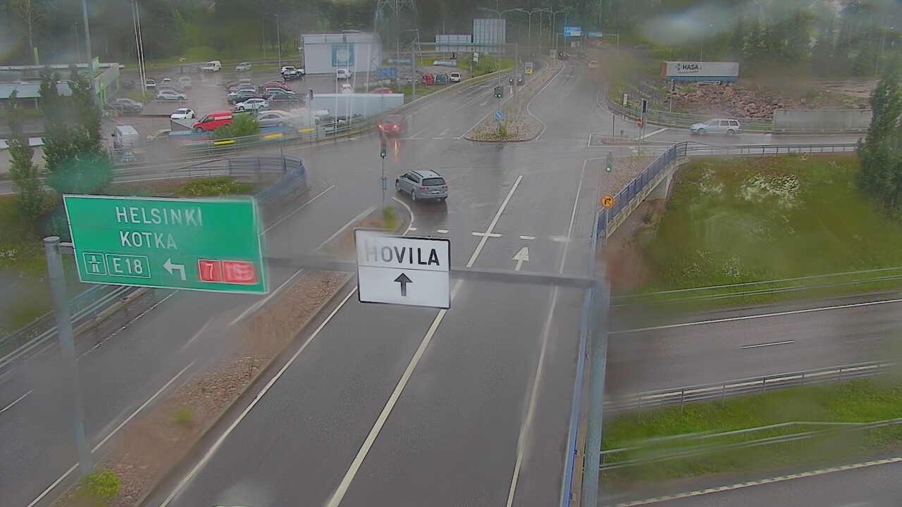 Weather Camera Image Väg 7 Kotka, Jumalniemi, Kotka, Kymenlaakso