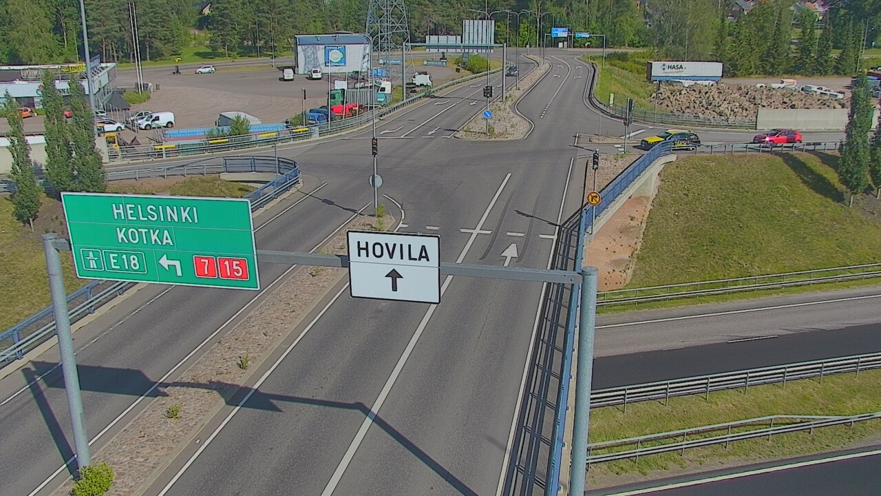 Weather Camera Image Road 7 Kotka, Jumalniemi, Kotka, Kymenlaakso