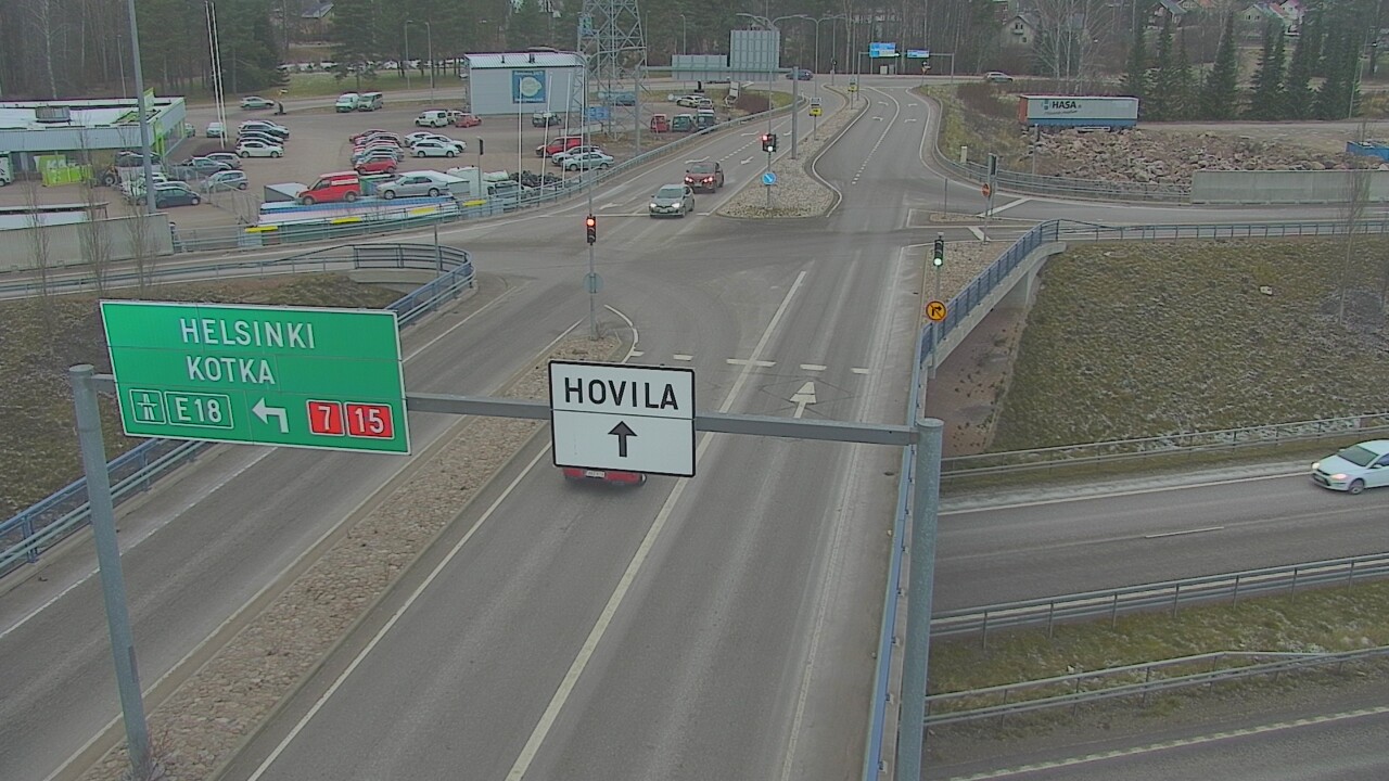 Kelikamerat Kuva Tie 7 Kotka, Jumalniemi, Kotka, Kymenlaakso