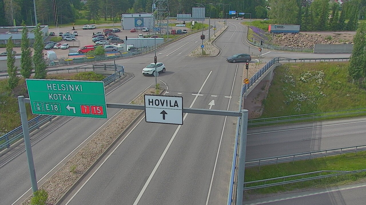 Kelikamerat Kuva Tie 7 Kotka, Jumalniemi, Kotka, Kymenlaakso