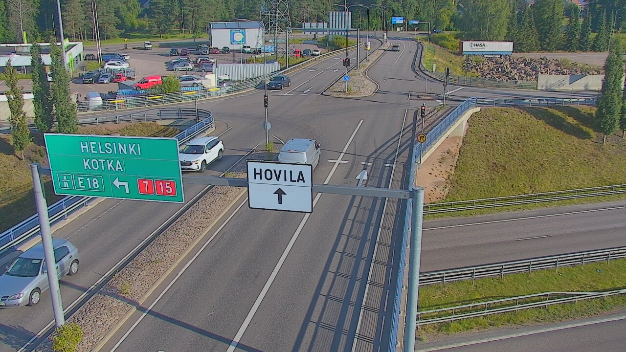 Weather Camera Image Road 7 Kotka, Jumalniemi, Kotka, Kymenlaakso