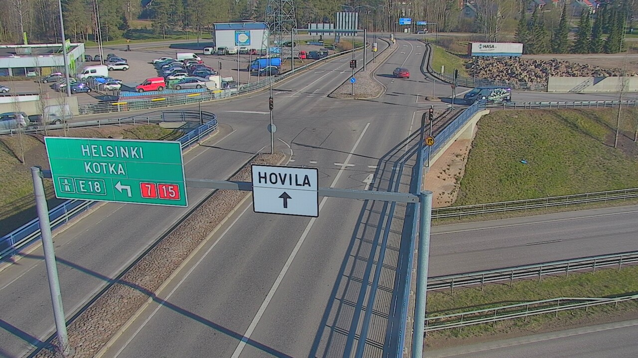 Weather Camera Image Road 7 Kotka, Jumalniemi, Kotka, Kymenlaakso