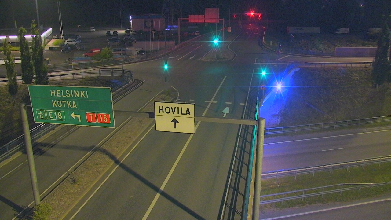 Weather Camera Image Väg 7 Kotka, Jumalniemi, Kotka, Kymenlaakso