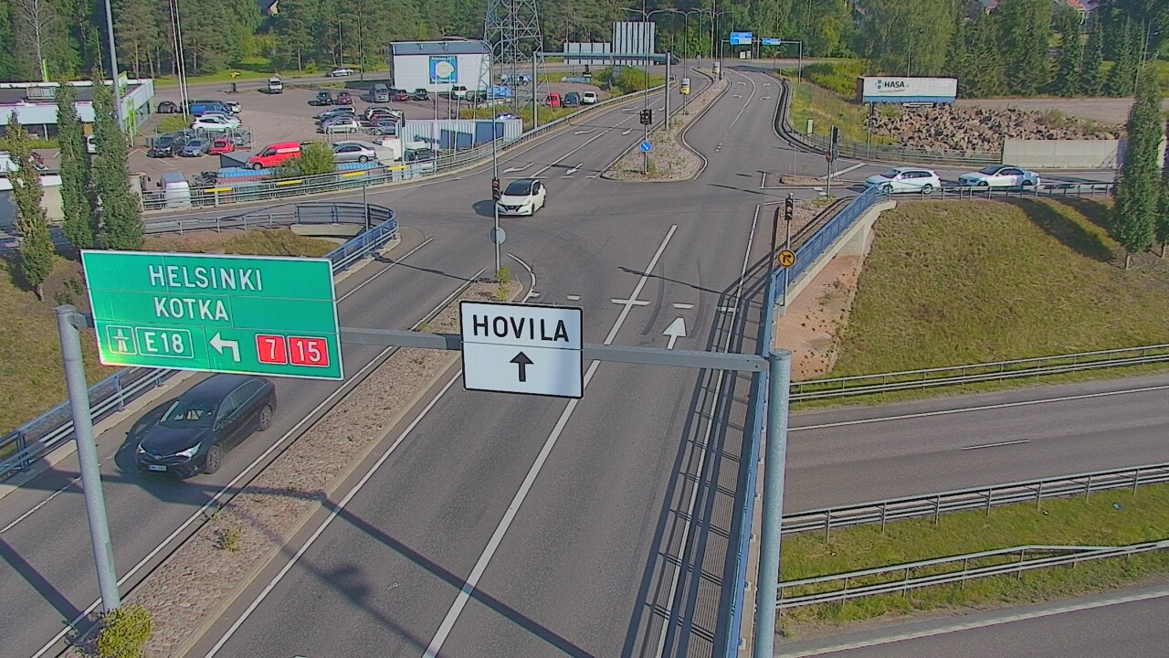 Weather Camera Image Road 7 Kotka, Jumalniemi, Kotka, Kymenlaakso