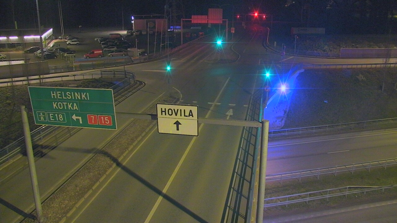 Weather Camera Image Väg 7 Kotka, Jumalniemi, Kotka, Kymenlaakso