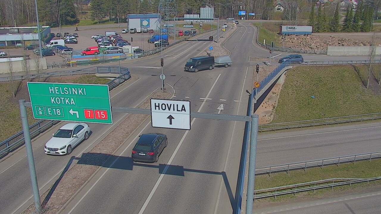 Weather Camera Image Road 7 Kotka, Jumalniemi, Kotka, Kymenlaakso