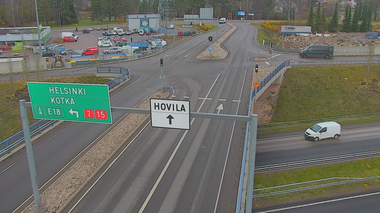 Kelikamerat Kuva Tie 7 Kotka, Jumalniemi, Kotka, Kymenlaakso