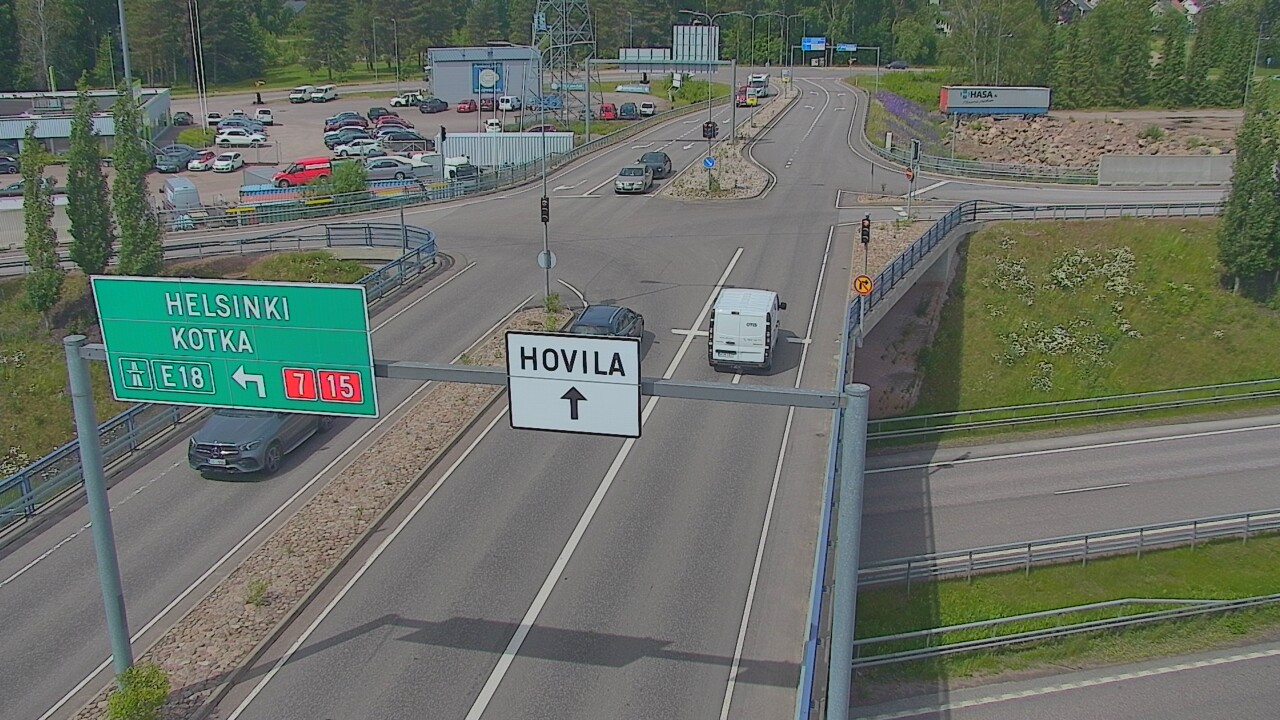 Kelikamerat Kuva Tie 7 Kotka, Jumalniemi, Kotka, Kymenlaakso