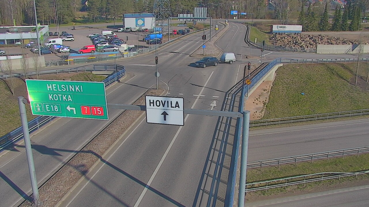 Weather Camera Image Road 7 Kotka, Jumalniemi, Kotka, Kymenlaakso
