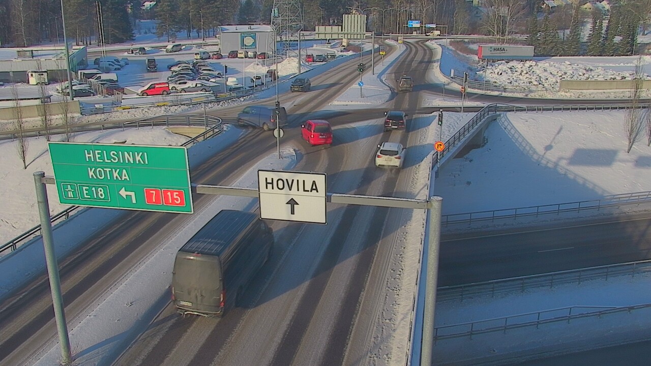 Weather Camera Image Road 7 Kotka, Jumalniemi, Kotka, Kymenlaakso
