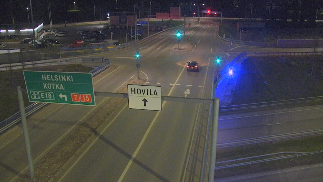 Weather Camera Image Väg 7 Kotka, Jumalniemi, Kotka, Kymenlaakso
