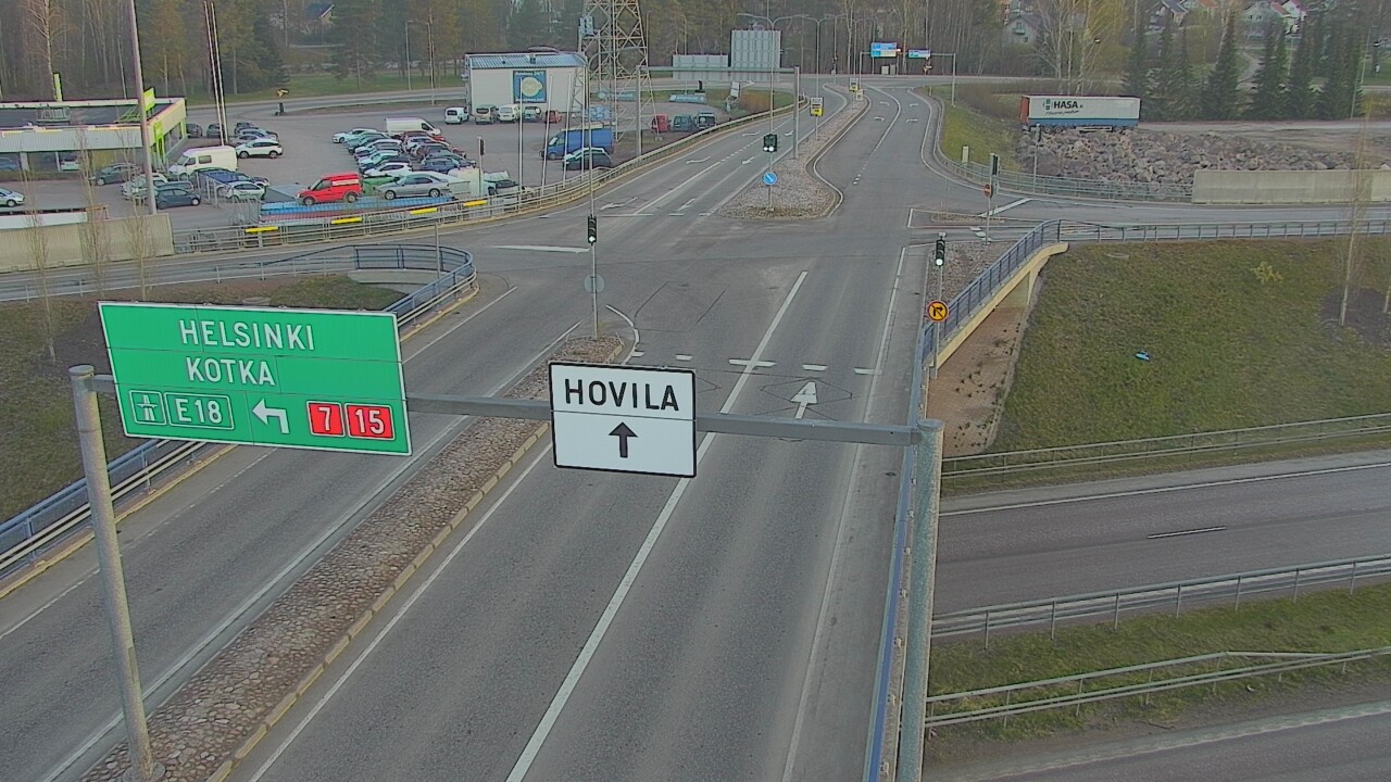 Weather Camera Image Road 7 Kotka, Jumalniemi, Kotka, Kymenlaakso