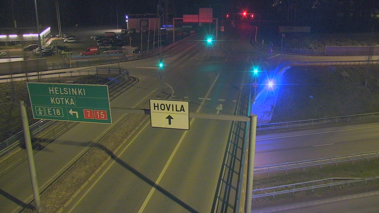 Weather Camera Image Väg 7 Kotka, Jumalniemi, Kotka, Kymenlaakso