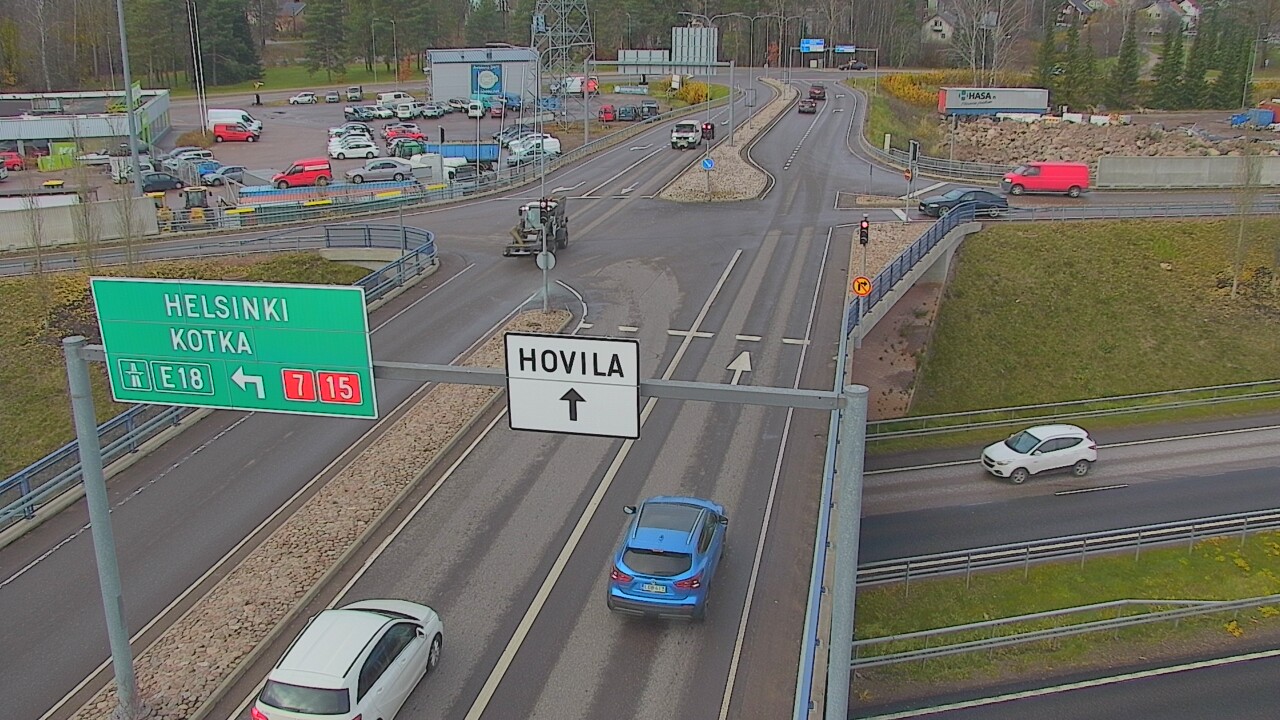 Kelikamerat Kuva Tie 7 Kotka, Jumalniemi, Kotka, Kymenlaakso