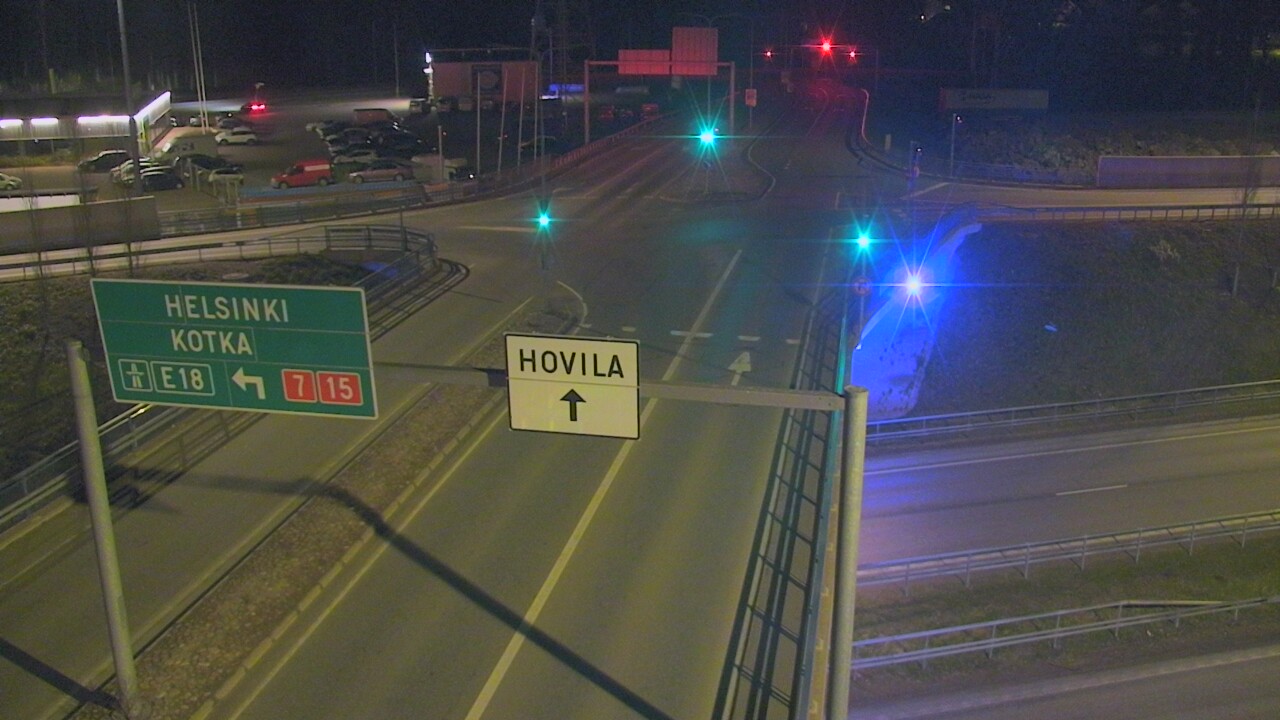 Weather Camera Image Väg 7 Kotka, Jumalniemi, Kotka, Kymenlaakso