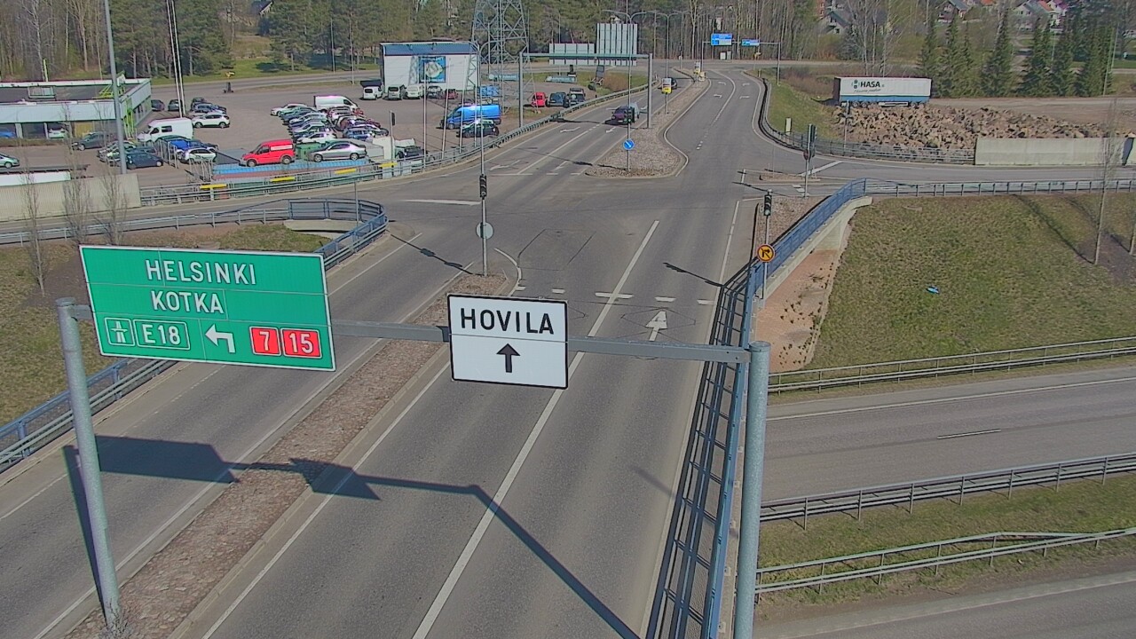 Weather Camera Image Road 7 Kotka, Jumalniemi, Kotka, Kymenlaakso