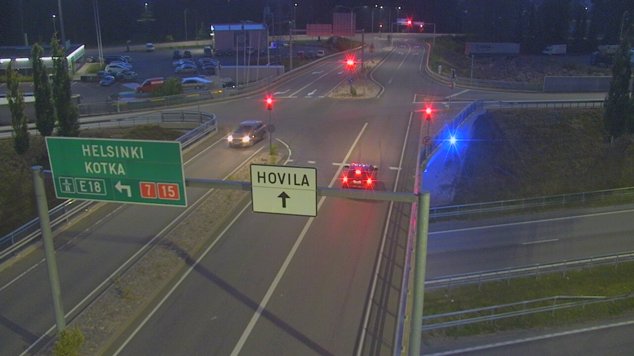 Weather Camera Image Väg 7 Kotka, Jumalniemi, Kotka, Kymenlaakso