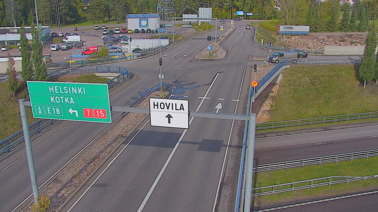 Weather Camera Image Road 7 Kotka, Jumalniemi, Kotka, Kymenlaakso