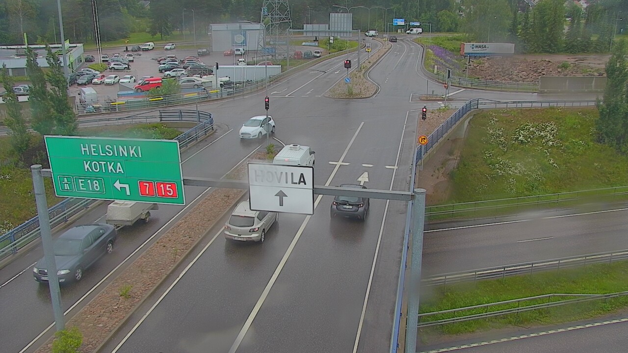 Weather Camera Image Road 7 Kotka, Jumalniemi, Kotka, Kymenlaakso