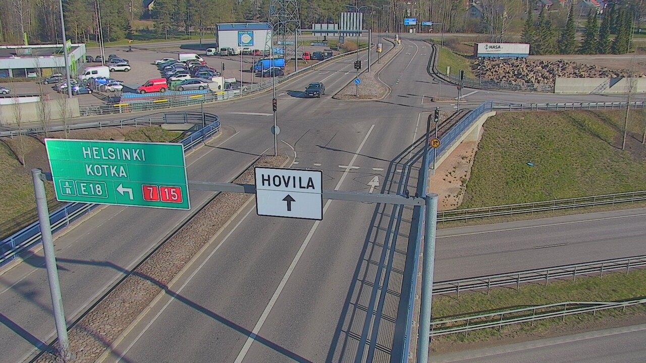 Weather Camera Image Road 7 Kotka, Jumalniemi, Kotka, Kymenlaakso