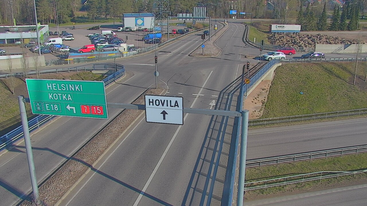 Weather Camera Image Road 7 Kotka, Jumalniemi, Kotka, Kymenlaakso