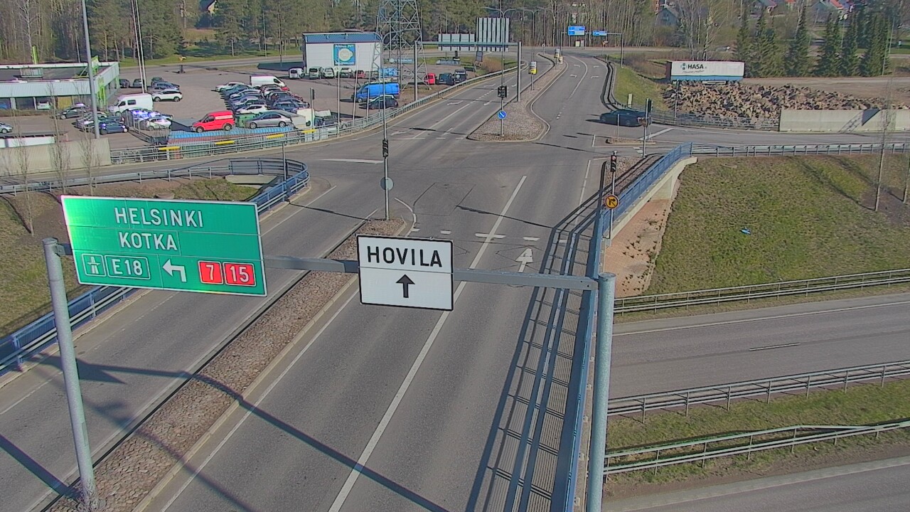 Weather Camera Image Road 7 Kotka, Jumalniemi, Kotka, Kymenlaakso