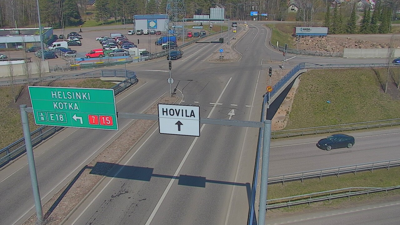 Weather Camera Image Road 7 Kotka, Jumalniemi, Kotka, Kymenlaakso
