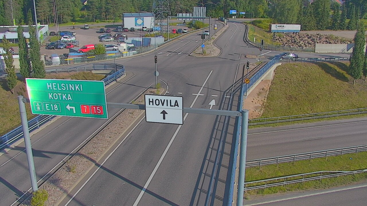 Weather Camera Image Road 7 Kotka, Jumalniemi, Kotka, Kymenlaakso